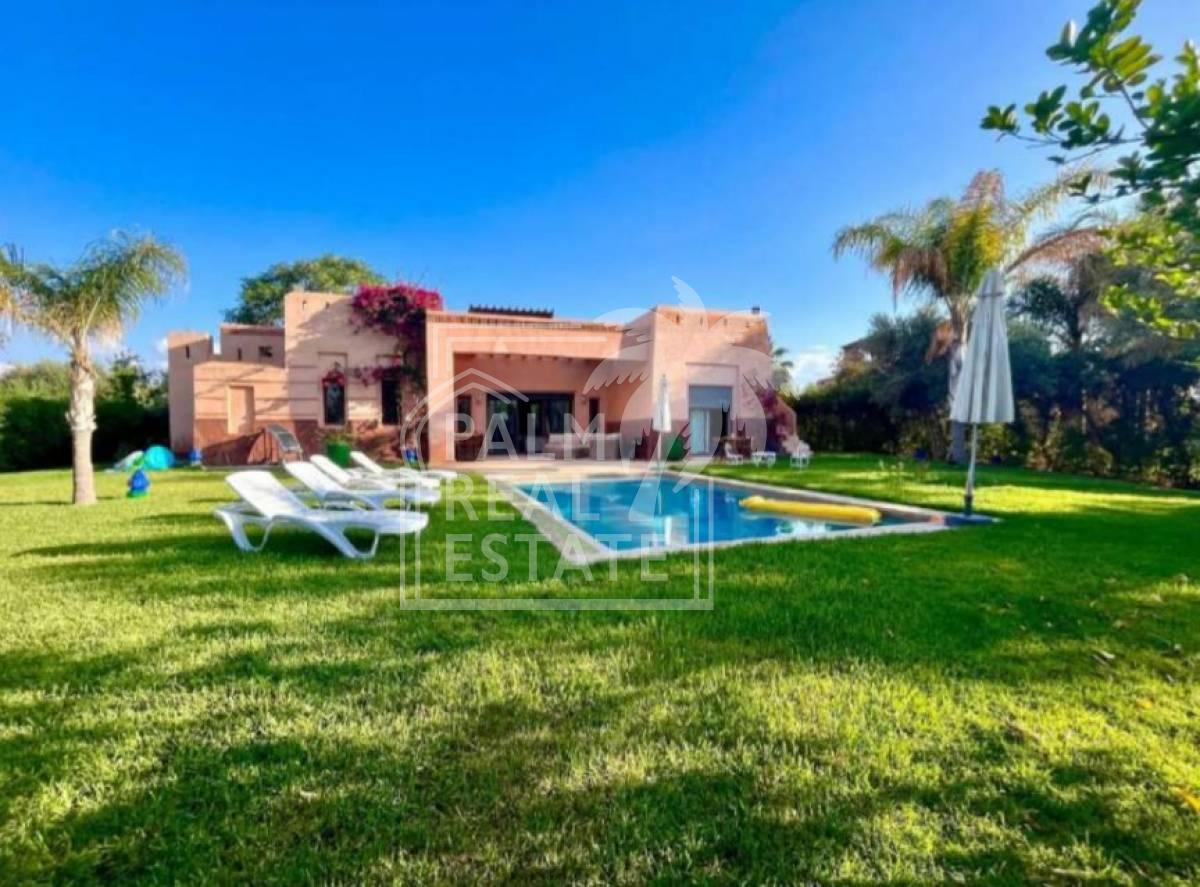 Villa plein pied a vendre route de fes
