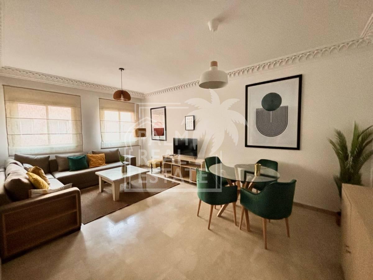 À louer : Appartement 69 m² – Résidence Babylone II – Avenue Mohamed VI – Hivernage 