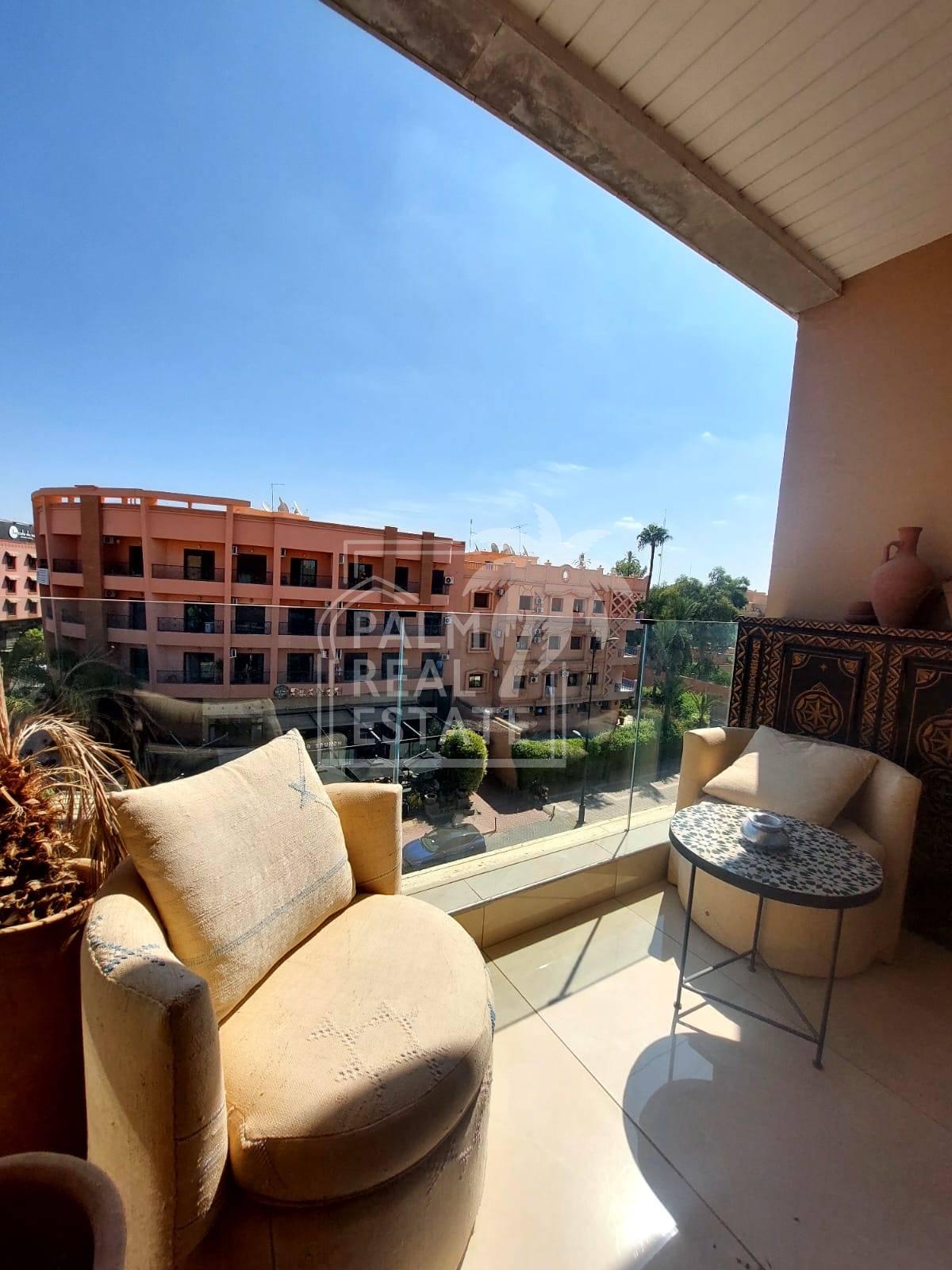 Appartement à louer à l’Hivernage, à côté de M Avenue