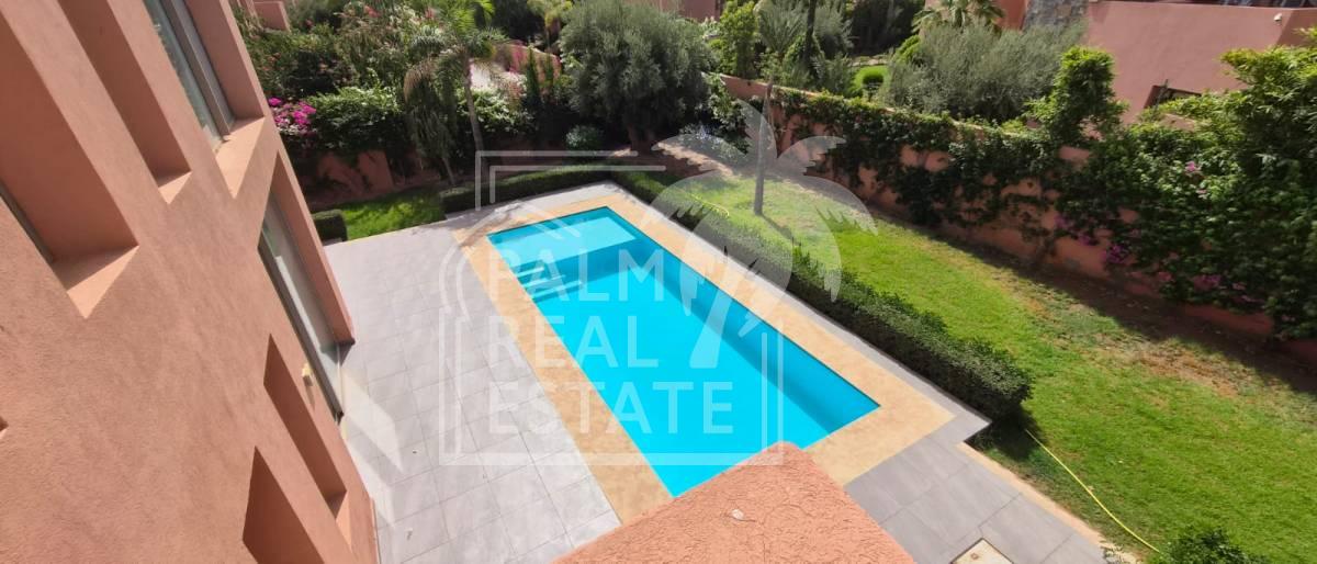 Belle villa a louer vide a la palmeraie