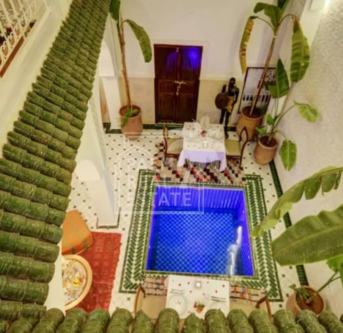 RIAD DE CHARME À VENDRE – MÉDINA DE MARRAKECH