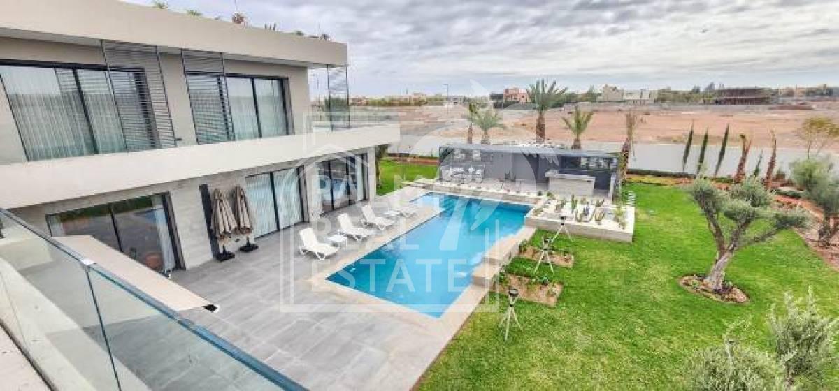 top affaire  villa de luxe  a vendre a agdal marrakech