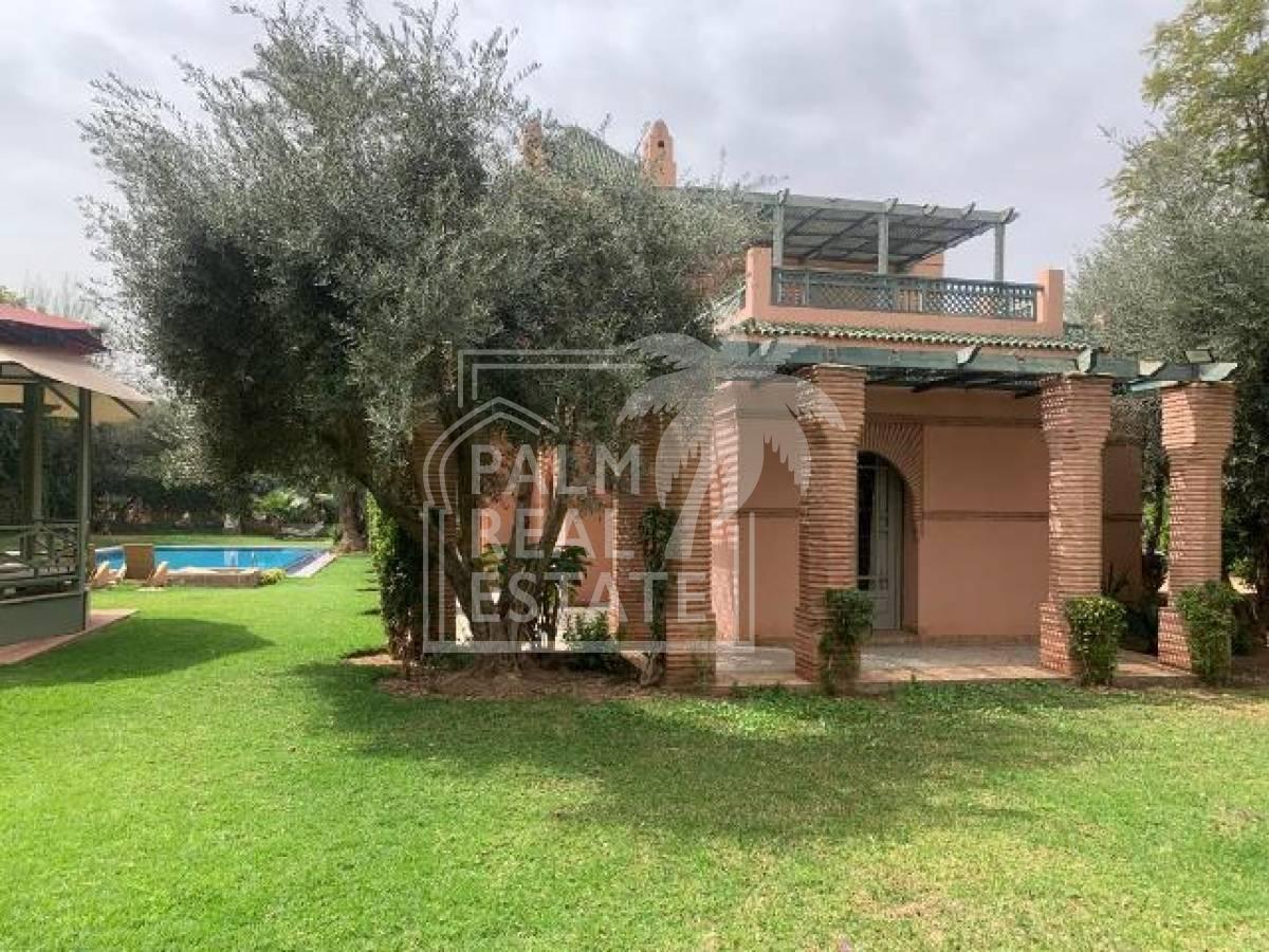 villa exceptionnelle à vendre à la légende palmeraie marrakech  !